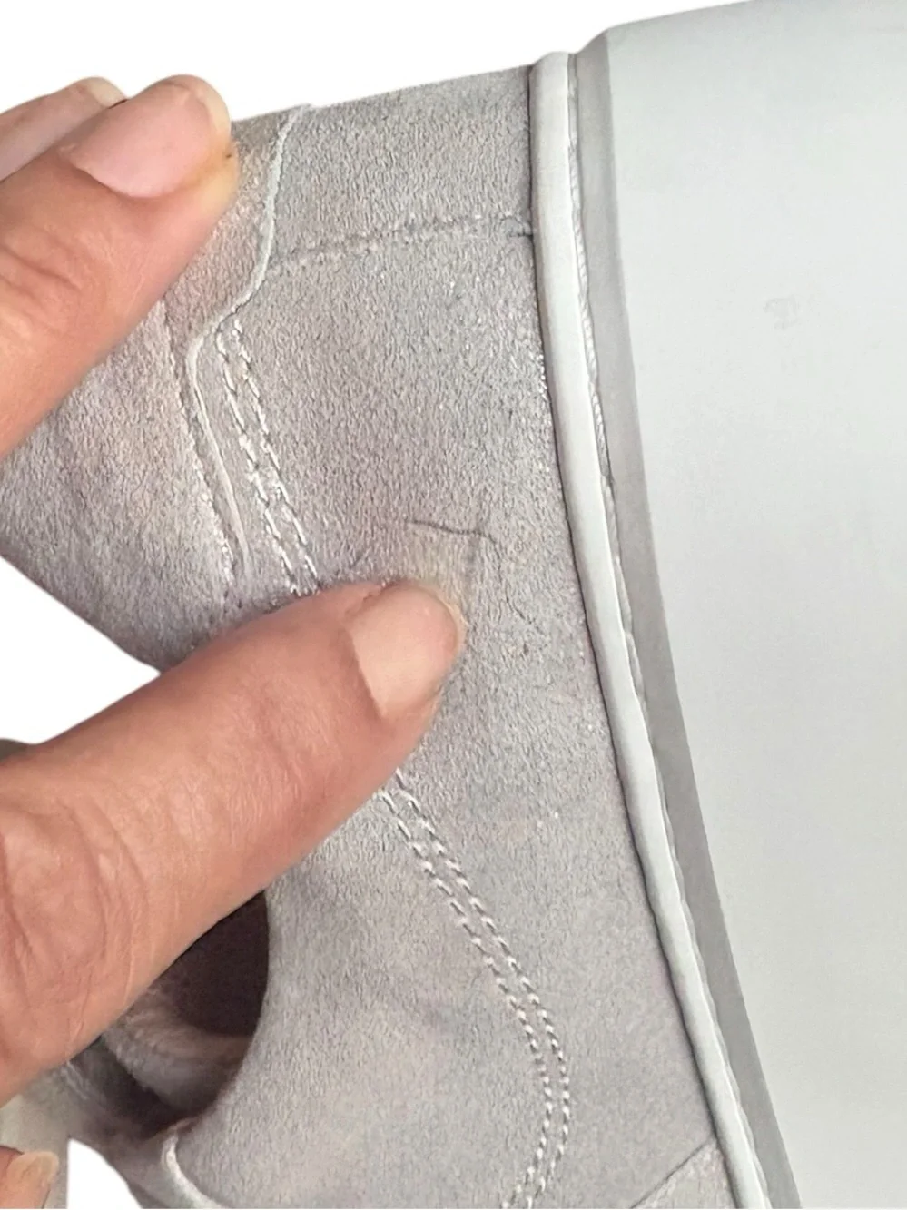 FRANKIE Riley Silver WOMEN'S SNEAKER size 9.